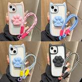 Cat Ears Clear Silicone Phone Case for iPhone